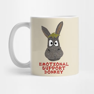 Emotional Support Donkey Mug